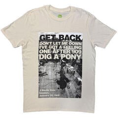 T-Shirt The Beatles Rooftop Shot Natural L T-Shirt