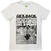 Camiseta de manga corta The Beatles Rooftop Shot White M Camiseta de manga corta