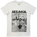 The Beatles Rooftop Shot White M Shirt