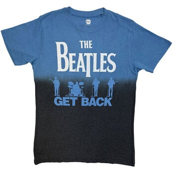 T-Shirt The Beatles Get Back (Wash Collection) Blue 2XL T-Shirt - 1