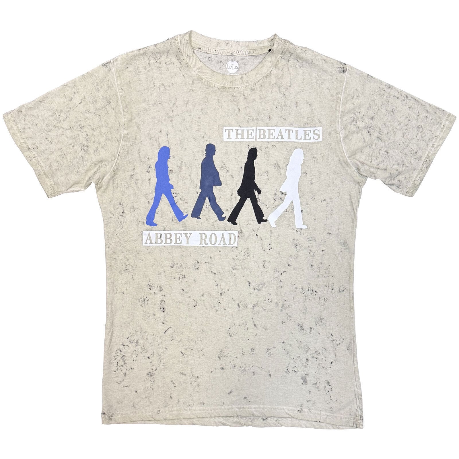 T-Shirt The Beatles Abbey Road Colours (Wash Collection) Grey S T-Shirt