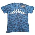 The Beatles Abbey Road Crossing (Wash Collection) Blue XL T-Shirt