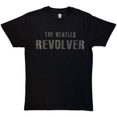T-Shirt The Beatles Revolver Crystals (Embellished) Black M T-Shirt