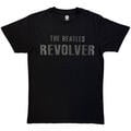 The Beatles Revolver Crystals (Embellished) Black XL Camiseta de manga corta
