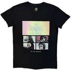 T-shirt The Beatles Album Faces Gradient Silver Printing (Embellished)