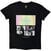 T-shirt The Beatles Album Faces Gradient Silver Printing (Embellished) Black XL T-shirt