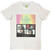 T-Shirt The Beatles Album Faces Gradient Silver Printing (Embellished) White L T-Shirt