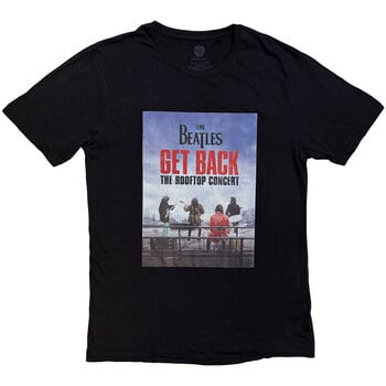 T-shirt The Beatles Rooftop Concert Black L T-shirt - 1