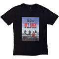 The Beatles Rooftop Concert Black L Camiseta de manga corta