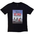 The Beatles Rooftop Concert Black XL Camiseta de manga corta