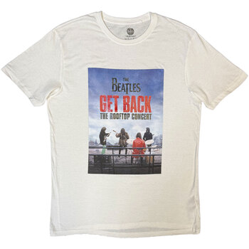 T-shirt The Beatles Rooftop Concert White L T-shirt - 1