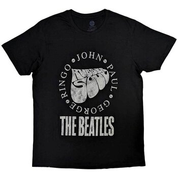 T-Shirt The Beatles Rubber Soul Names Black M T-Shirt - 1