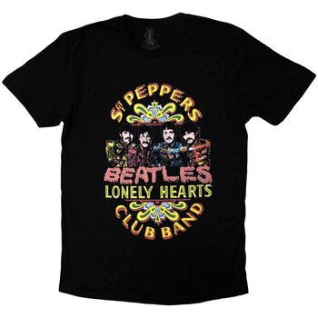 Skjorte The Beatles Sgt Pepper 2 Black XL Skjorte - 1