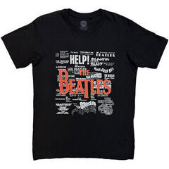 T-Shirt The Beatles Titles & Logos (Puff Print)
