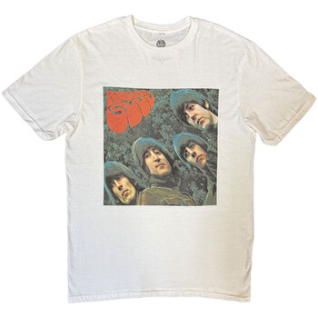 T-shirt The Beatles Rubber Soul Album Cover White L T-shirt - 1