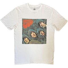 T-shirt The Beatles Rubber Soul Album Cover White 2XL T-shirt