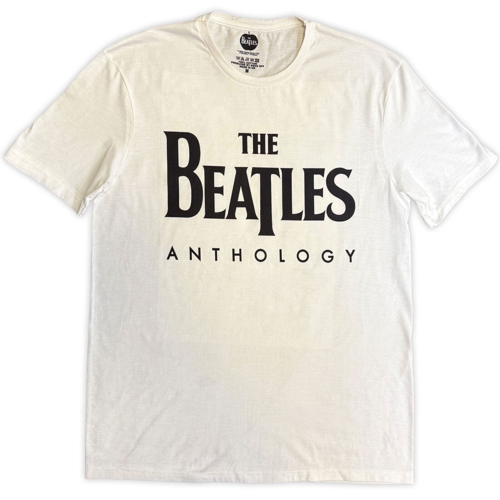 T-shirt The Beatles Anthology (Back Print) White XL T-shirt