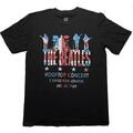 The Beatles Rooftop Flag Black XL T-Shirt