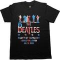 The Beatles Drop T Rooftop Flag Black XL Tricou