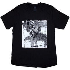 T-shirt The Beatles Revolver Album Cover Black 2XL Feminino T-shirt
