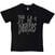 T-Shirt The Beatles Retro Logo Crystals (Embellished) Black S T-Shirt