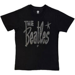 Tricou The Beatles Retro Logo Crystals (Embellished)