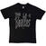T-shirt The Beatles Retro Logo Crystals (Embellished) Black XL T-shirt