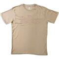 The Beatles Drop T Embroidered (Embellished) Sand XL T-Shirt