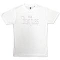 The Beatles Drop T Embroidered (Embellished) White S Košulja