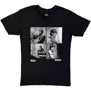 T-shirt The Beatles Revolver Studio Shots Black XL T-shirt - 1