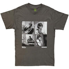 T-Shirt The Beatles Revolver Studio Shots Charcoal Grey L T-Shirt