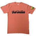 The Beatles 70s Logo (Sleeve Print & Wash Collection) Red XL T-Shirt