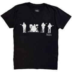 T-Shirt The Beatles Saville Row Line Up Silhouette Black M T-Shirt