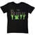 T-shirt The Beatles Saville Row Line Up Green Silhouette Black L T-shirt