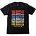 Camiseta de manga corta The Beatles Colour Wave Black L Camiseta de manga corta