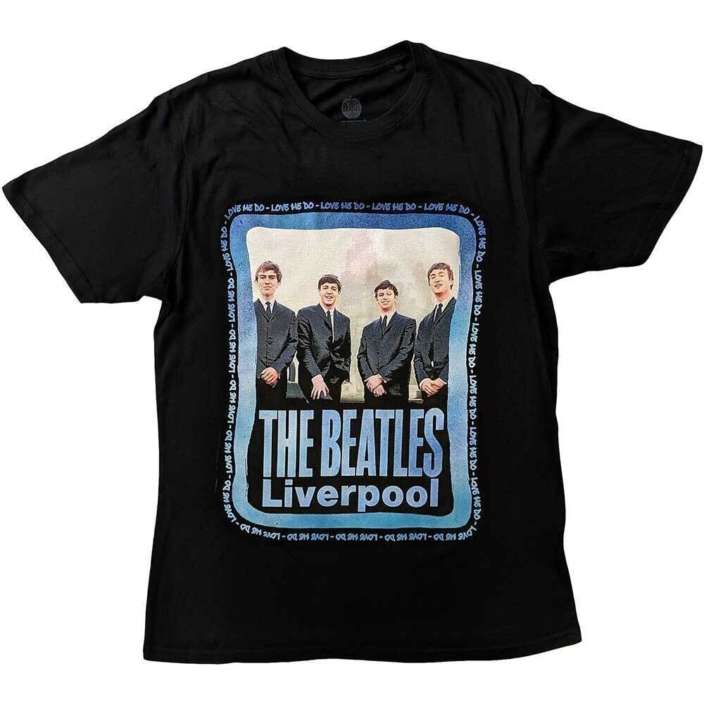 T-shirt The Beatles Pierhead Frame Black XL T-shirt