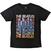 T-Shirt The Beatles Iconic Multicolour Black M T-Shirt