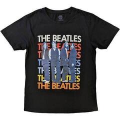 Skjorte The Beatles Iconic Multicolour Black XL Skjorte