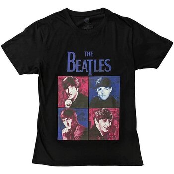 Shirt The Beatles Portraits Black XL Shirt - 1