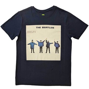T-Shirt The Beatles HELP! Album Cover Navy Blue XL T-Shirt - 1