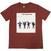 T-Shirt The Beatles HELP! Album Cover Red M T-Shirt