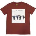 The Beatles HELP! Album Cover Red XL T-Shirt