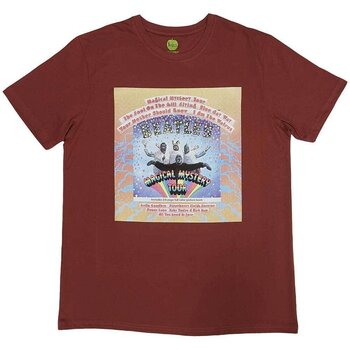 T-Shirt The Beatles Magical Mystery Tour Album Cover Red L T-Shirt - 1