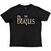 T-Shirt The Beatles Logo Treatment Black L T-Shirt