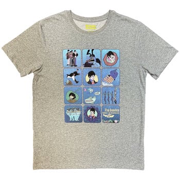 Košulja The Beatles Yellow Submarine Montage Heather Grey M Košulja - 1