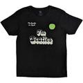 The Beatles 70s Logo & Years (Back Print) Black XL T-Shirt