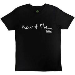 T-Shirt The Beatles Now & Then (Back Print) Black 2XL T-Shirt