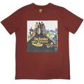 The Beatles Yellow Submarine Album Cover Red M T-Shirt