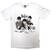 T-shirt The Beatles Mop Tops & Signatures White L T-shirt