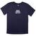 Camiseta de manga corta The Beatles Mini Abbey Road Crossing Silhouette Navy Blue S Camiseta de manga corta